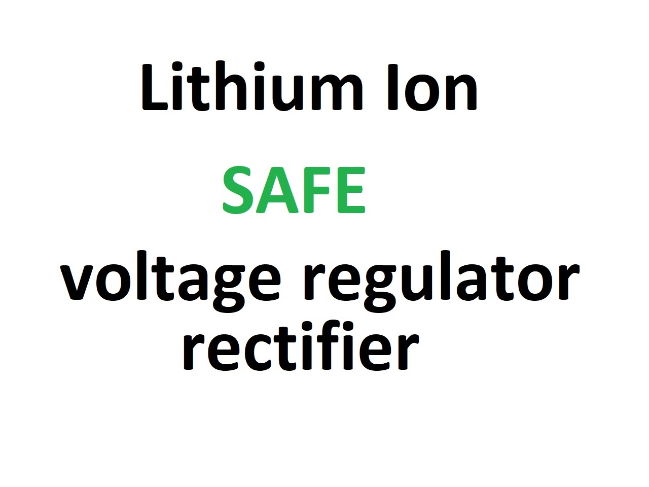 Raddrizzatore del regolatore di tensione, adatto per batterie agli ioni di litio - Clicca l'immagine per chiudere