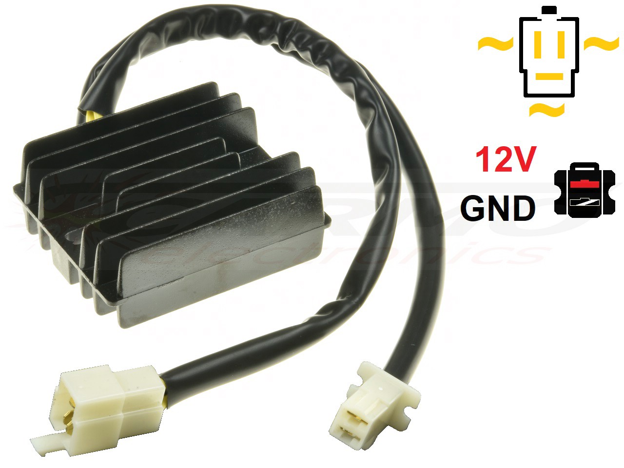 CARR201-DRZ - MOSFET Suzuki DR-Z400 RMX250S Raddrizzatore del regolatore di tensione Lithium Ion (32800-08D00) - Clicca l'immagine per chiudere