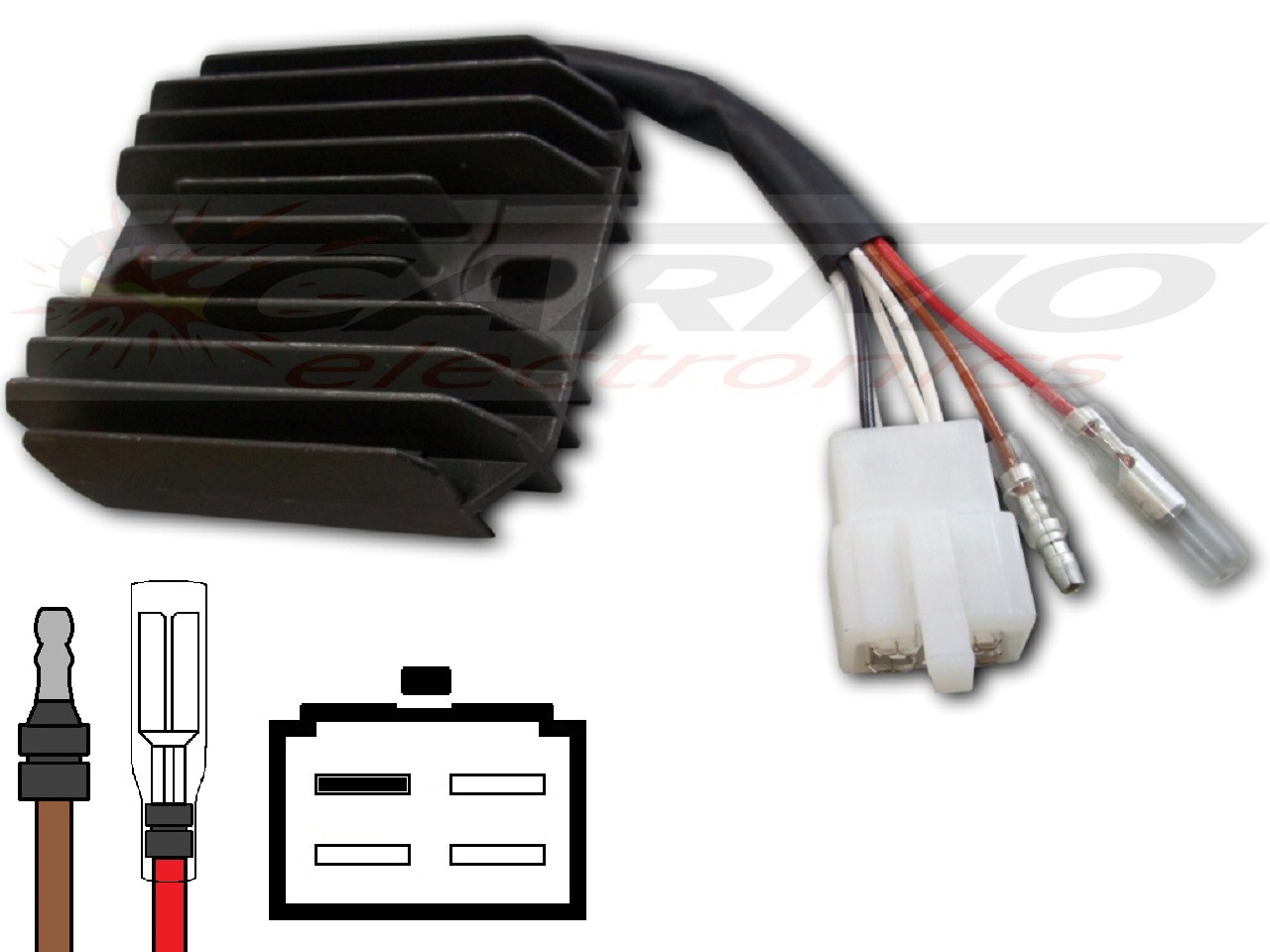 CARR204YFM Yamaha YFM YFB - MOSFET Raddrizzatore del regolatore di tensione - Clicca l'immagine per chiudere