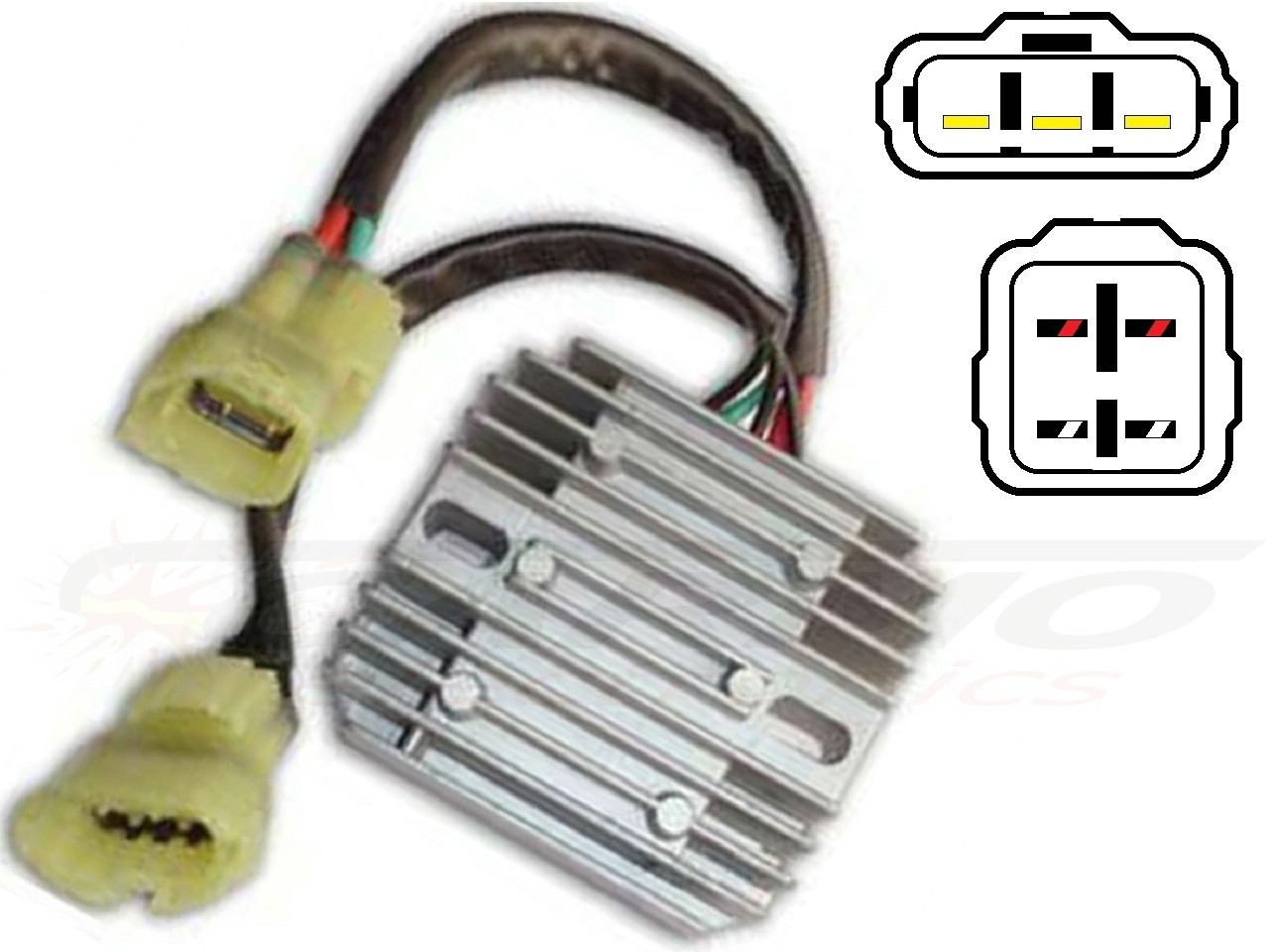 CARR694LT Suzuki LT-A500 LT-F500 MOSFET Raddrizzatore del regolatore di tensione - Clicca l'immagine per chiudere