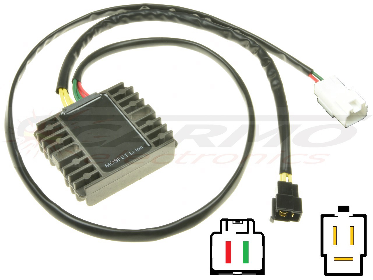 Honda XL125V Varadero 125 2007-2016 MOSFET Raddrizzatore del regolatore di tensione (31600-KPC-D51, SH678FE) - Clicca l'immagine per chiudere